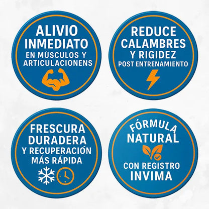 MuscleCare: Gel post entrenamiento, alivio y recuperación 💪