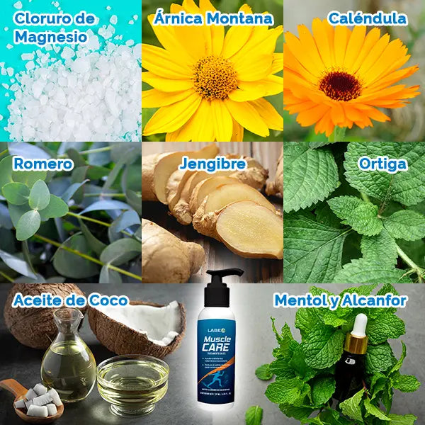MuscleCare: Gel post entrenamiento, alivio y recuperación 💪